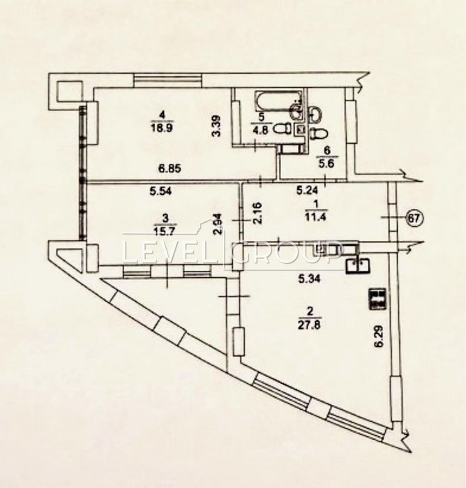Центр! Продаж 3-к. панорамної квартири з терассою в преміум ЖК A52.