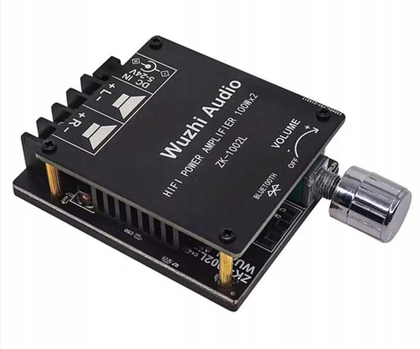 Wzmacniacz audio 2 x 100W TPA3116 + Bluetooth 5.0 ZK-1002L