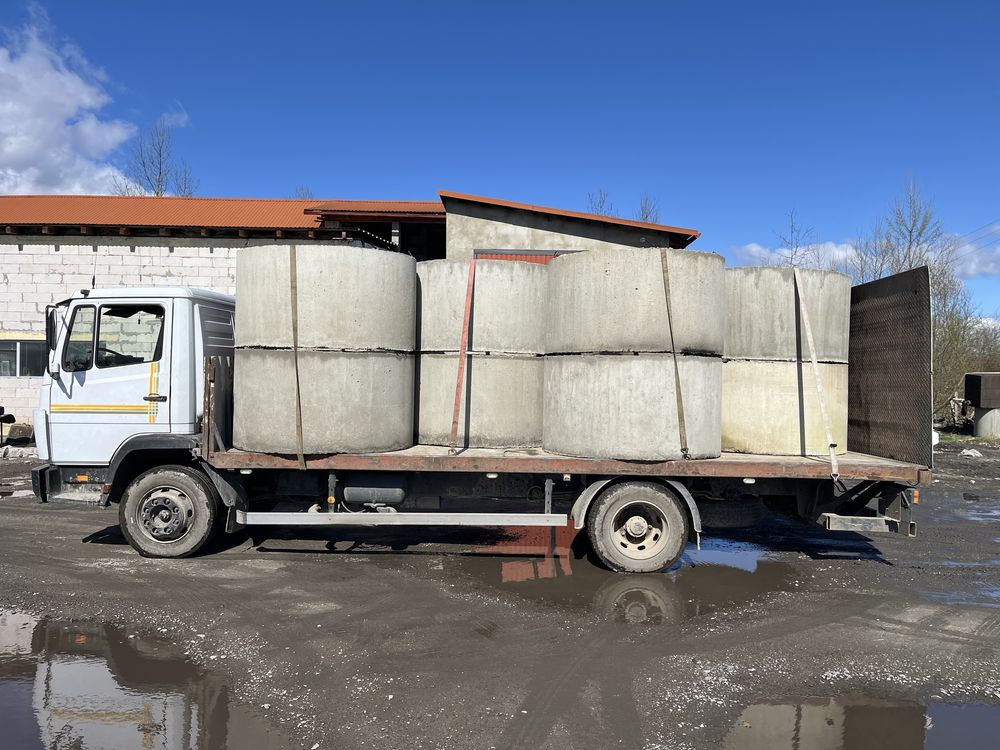 Мерседес 1317 R19.5 нові колеса Атего Маніпулятор Борт Гідроборт