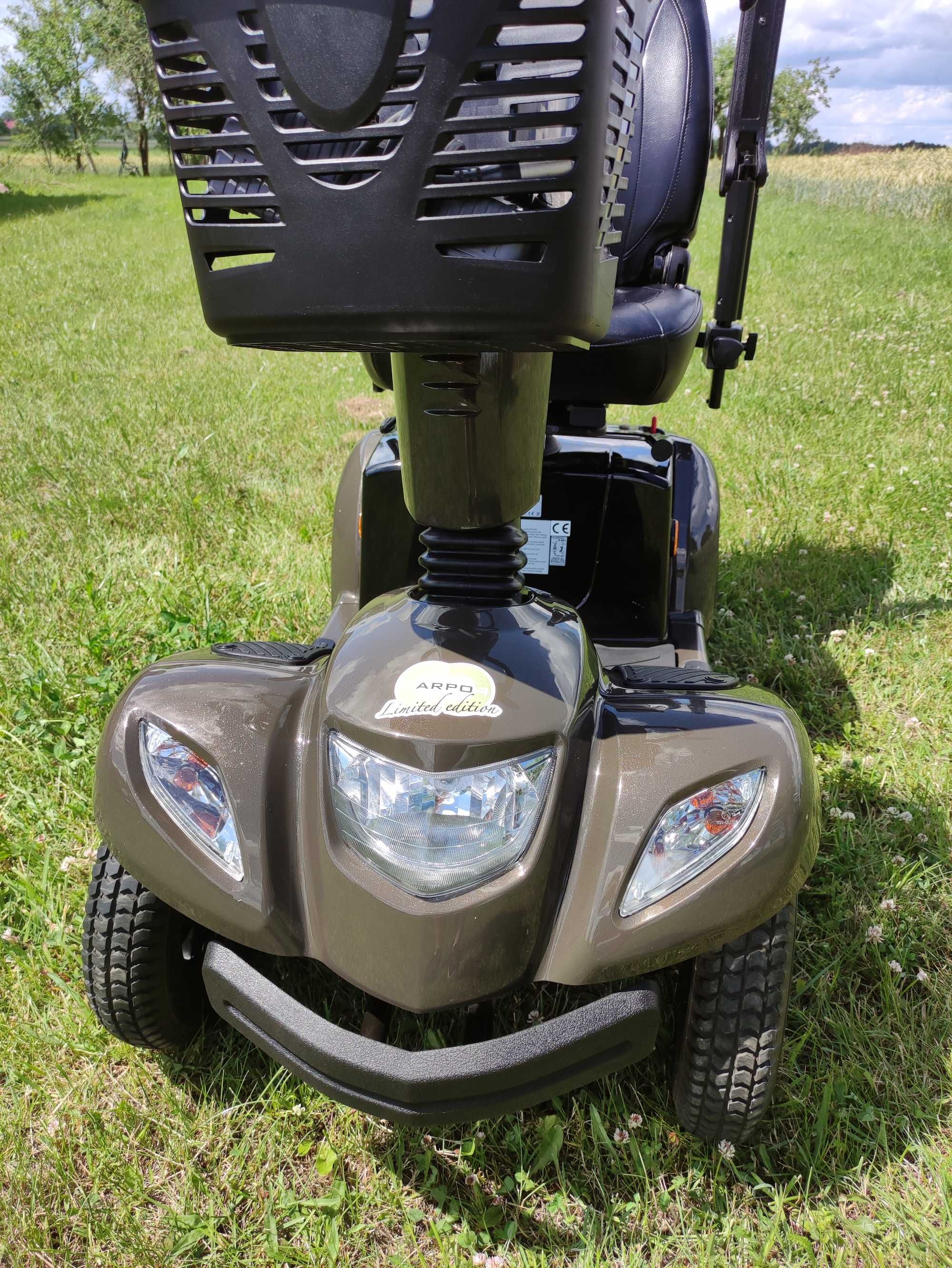 Skuter seniora Nowe baterie 2025 Gwarancja Elektryczny wózek.