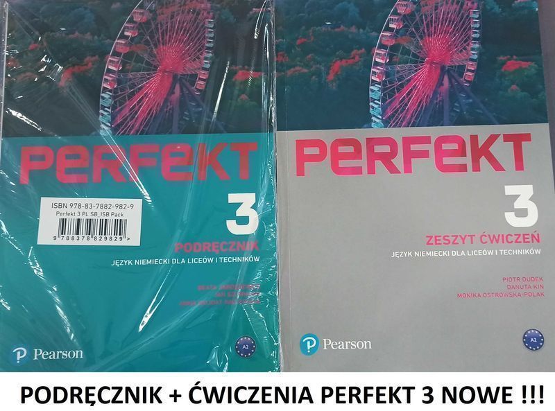 NOWE/ Perfekt 3 Podręcznik + Ćwiczenia + kod interaktywny PEARSON