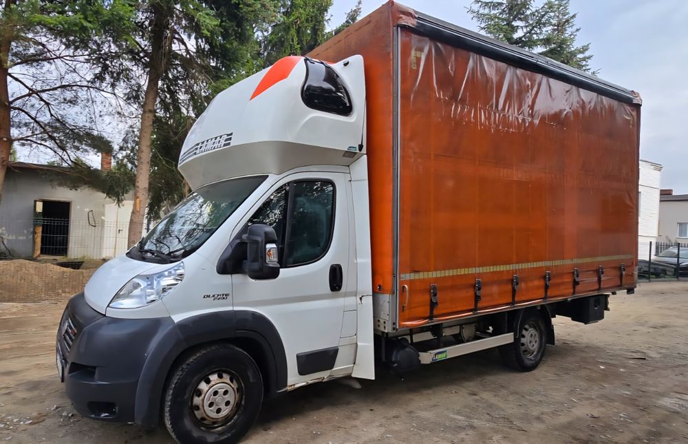 Fiat Ducato Plandeka  Firanka max długi Sypialnia Mały przebieg