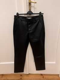 Spodnie z eko skóry firma Zara rozmiar 38