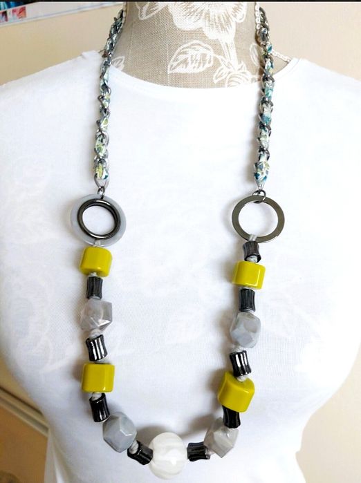 Кольє вишукане, буси, ланцюжок дизайнерська робота Ідеальний подарунок