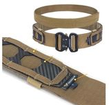 Pas taktyczny dwuczęściowy WOLF Carbon Combat klamra QR