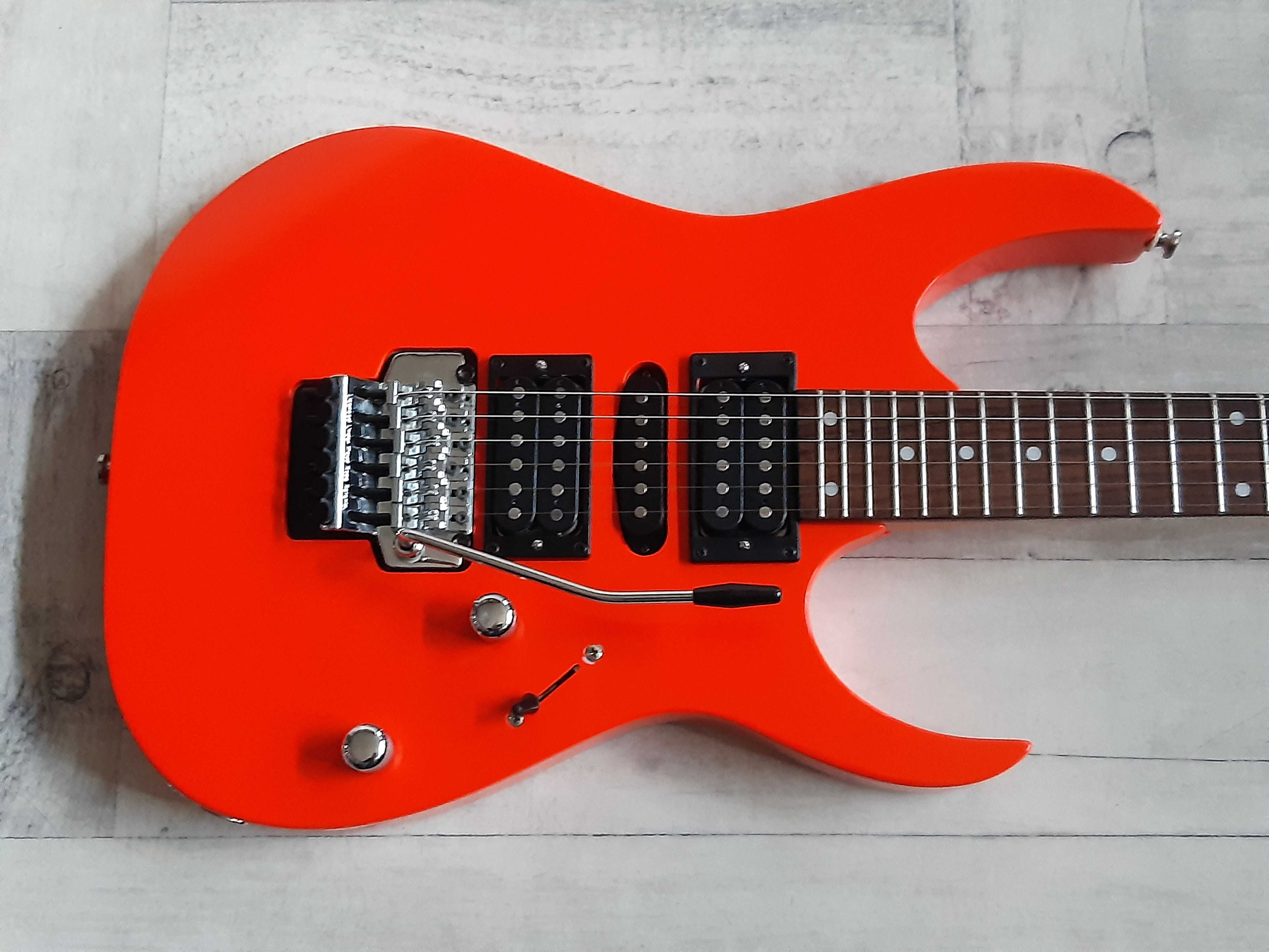 Gitara Ibanez RG 270 Red Orange Neon -Korea 1999r- wysyłka lub zamiana