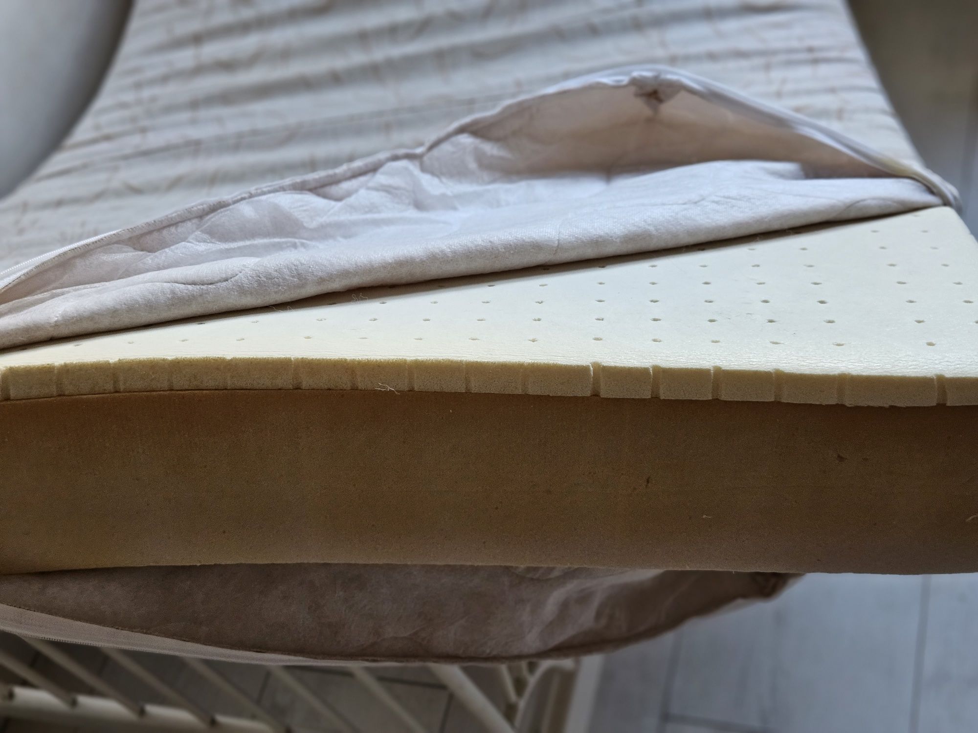 Łóżko + materac Minnen Ikea