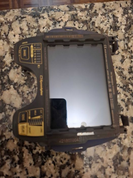 Máscara soldador 9100 fx mais fotocela