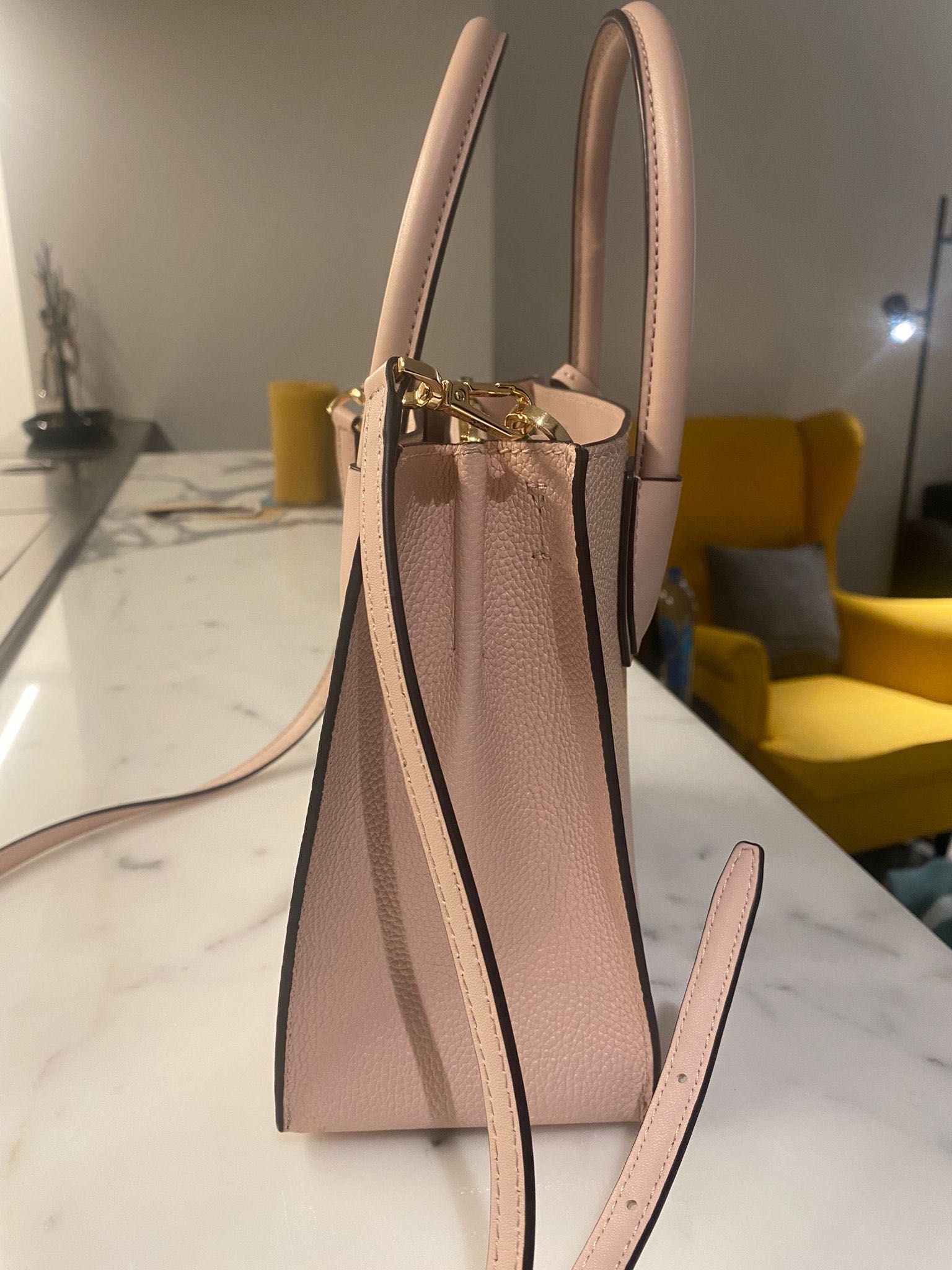 Torebka Michael Kors Mercer pudrowy róż
