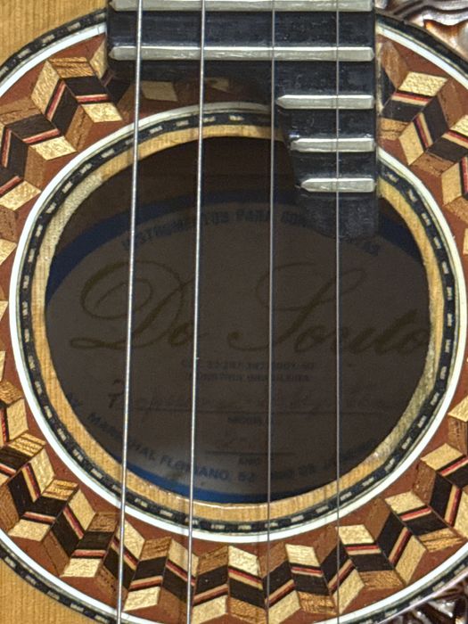 Cavaquinho Profissional Do Souto - Waldir - Ébano!