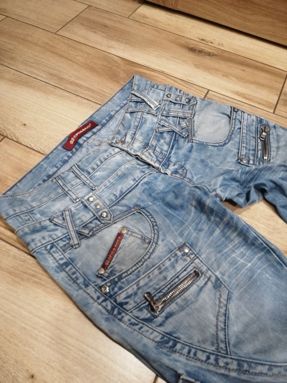 Spodnie męskie jeans Cipo Baxx 34/34