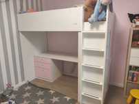 Ikea Stuva Fritids Łóżko piętrowe + biurko komplet