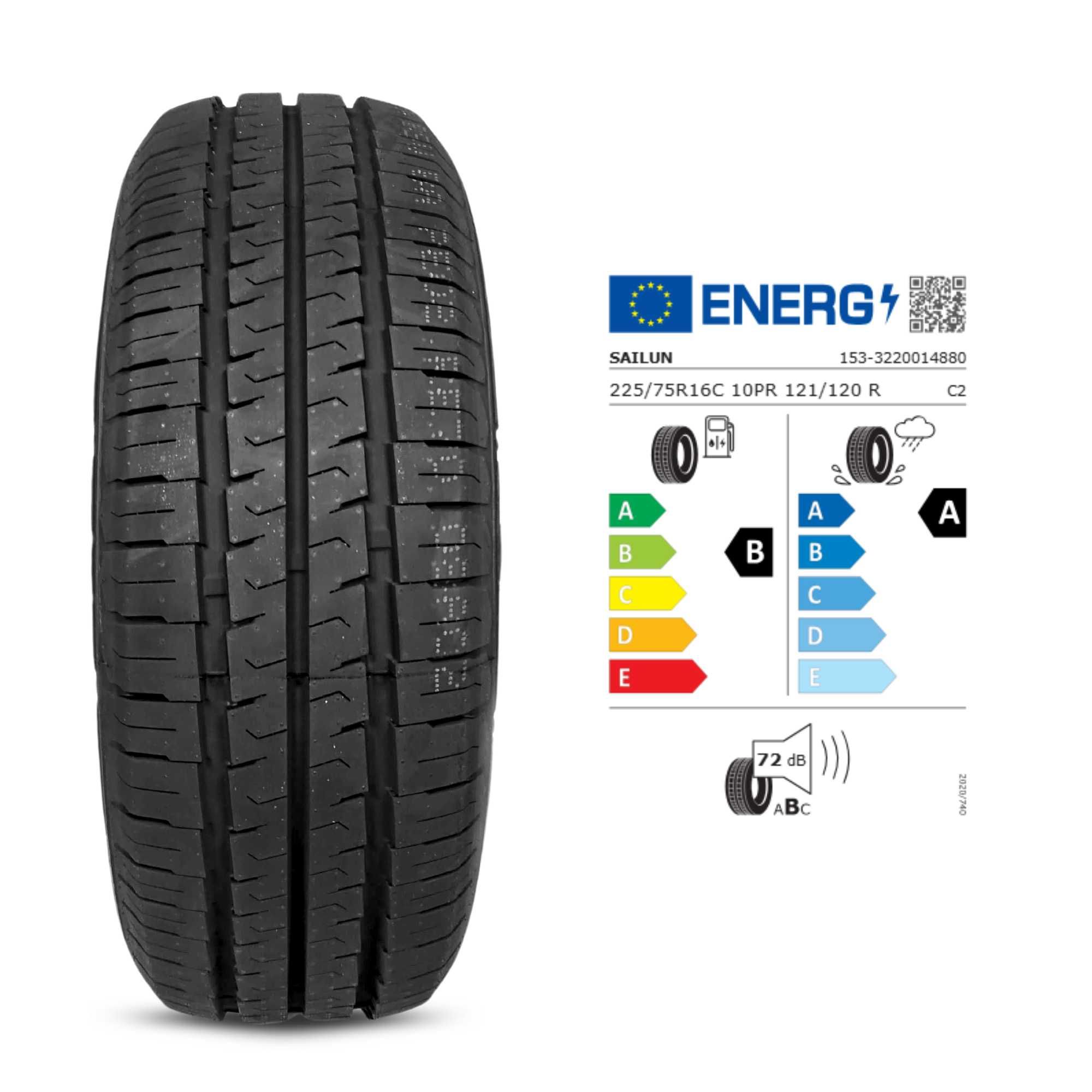 Nowe koła letnie 16" PEUGEOT Boxer / Boxer Van 225/75R16c CZARNY POLER