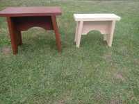 stołki drewniane