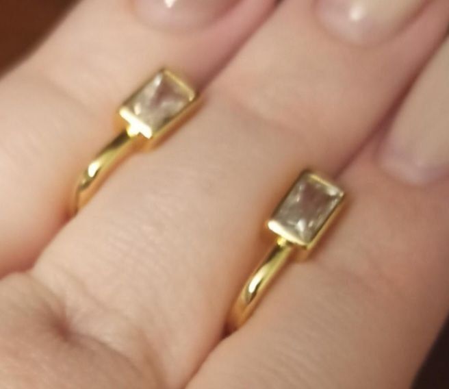 Продам новые позолоченные серьги