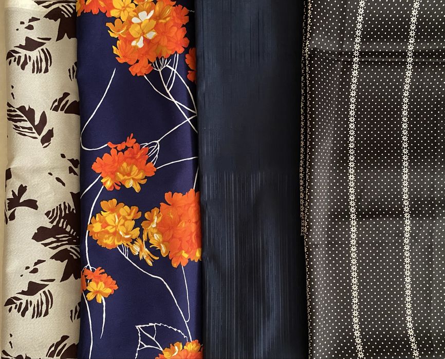 Тканина поліестер, шовк, для пошиття та декору.