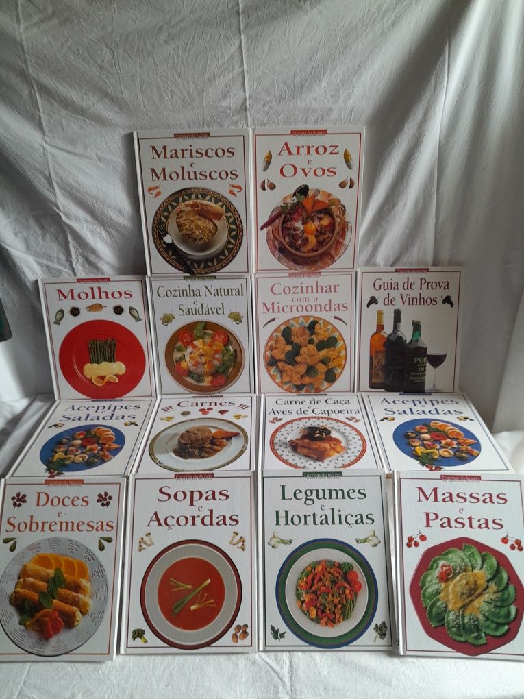 Livros culinária  etc