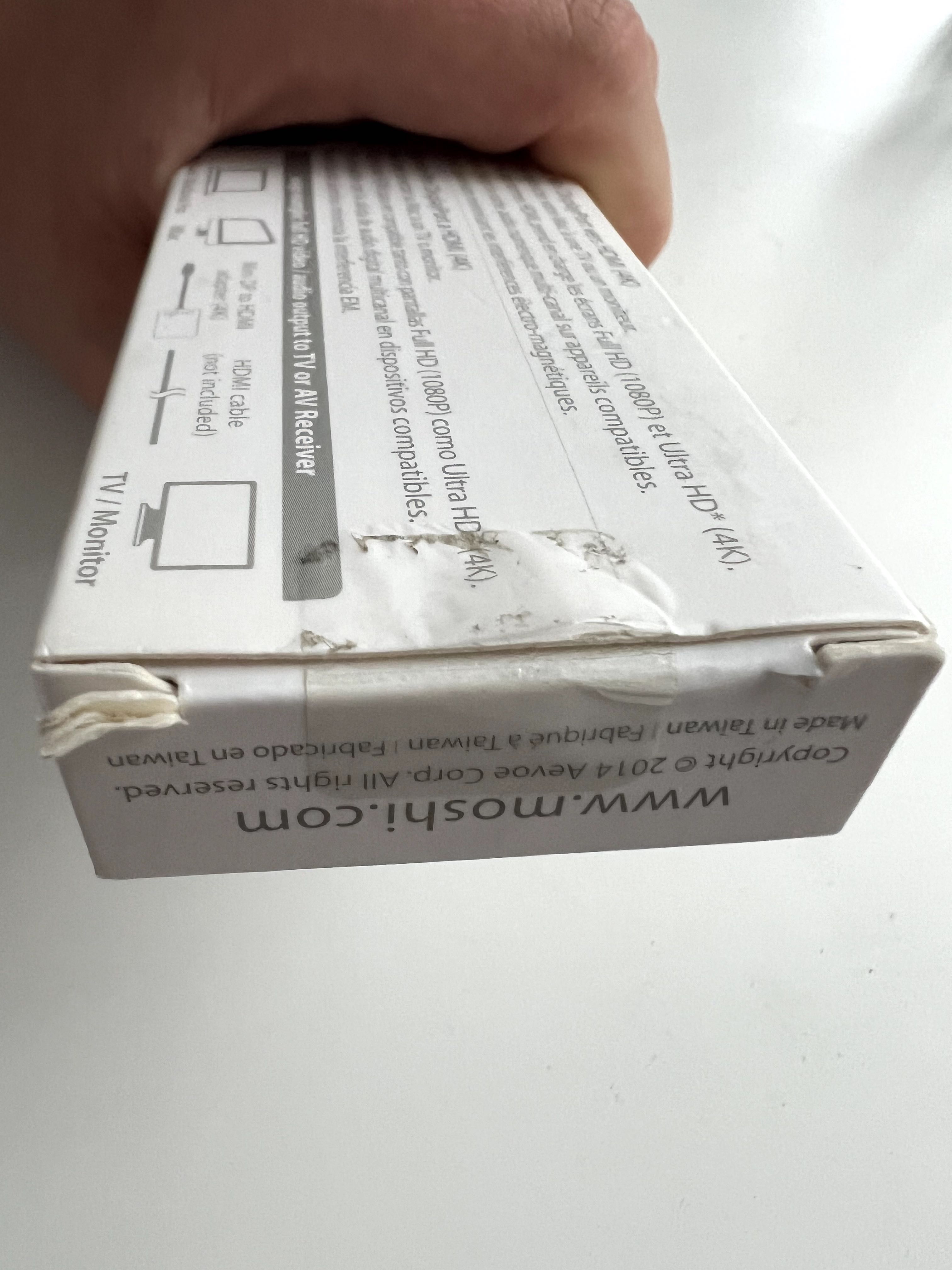 Moshi NOWE! Przejściówka Mini DP na HDMI Adapter 4K