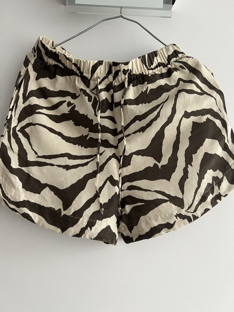 Шорты льняні  зара H&M