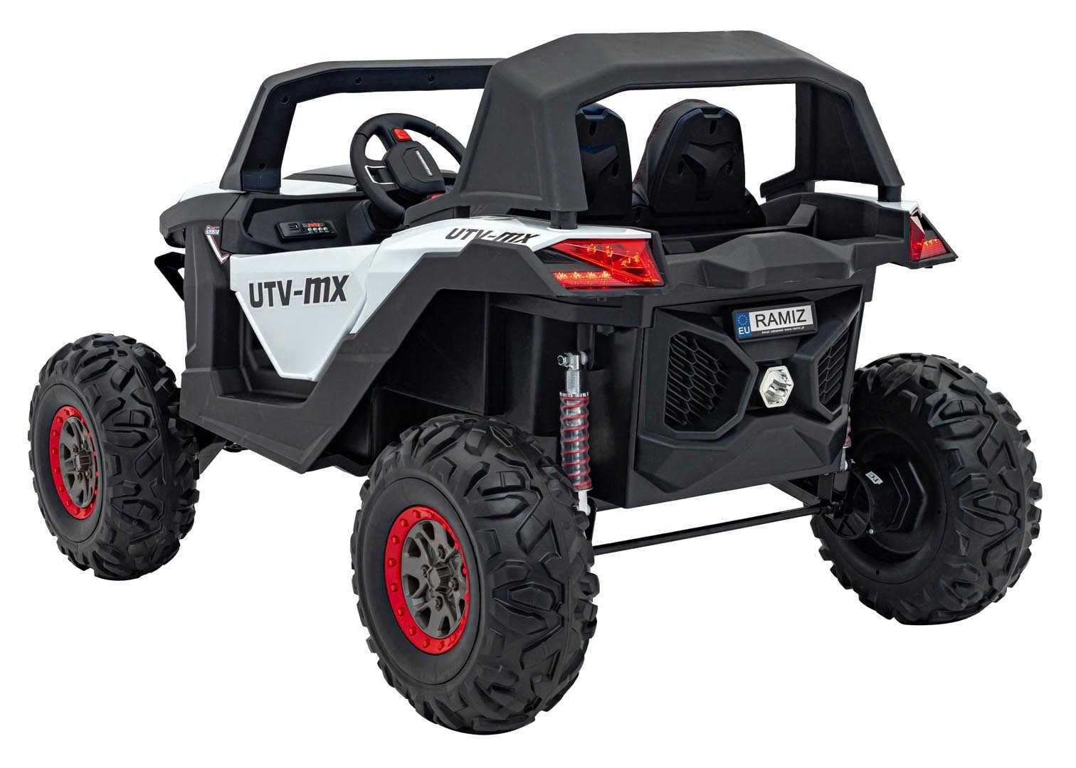 Buggy UTV-MX 2000N Biały Pojazd na Akumulator 4x4 dla Dzieci + Pilot