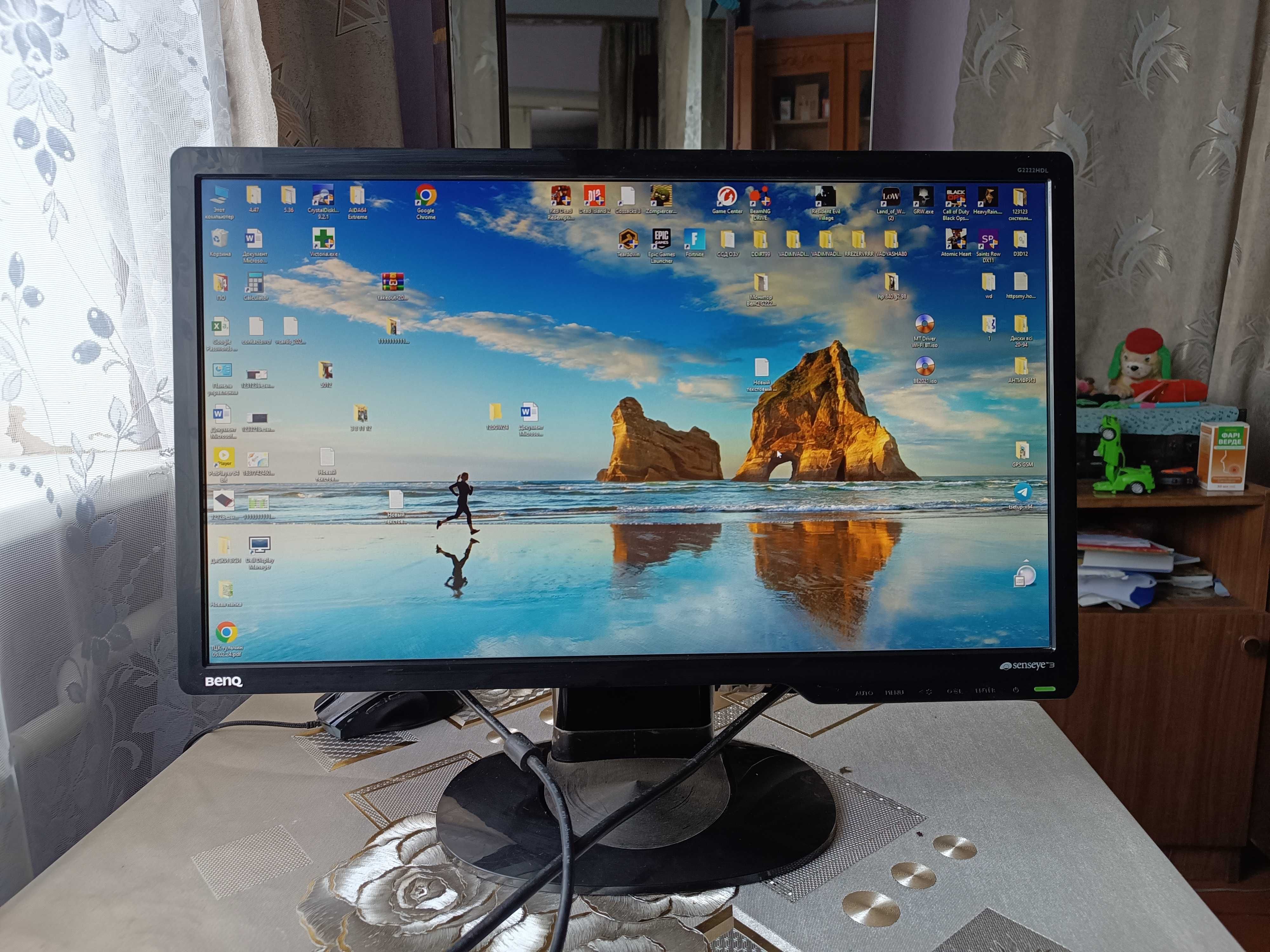 Монитор BenQ G2222HDL 21.5" 1920x1080 TN DVI VGA