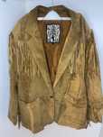 WINLIT  cowgirl western suede leather jacket kurtka skórzana vintage