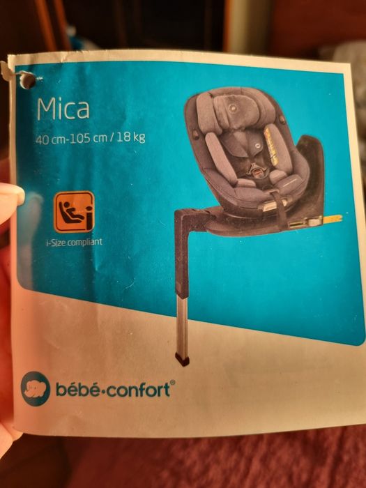 Cadeira de criança, como nova com pouco uso da bebe-confort