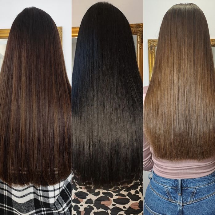 Keratynowe prostowanie/Nanoplastia/Botox
