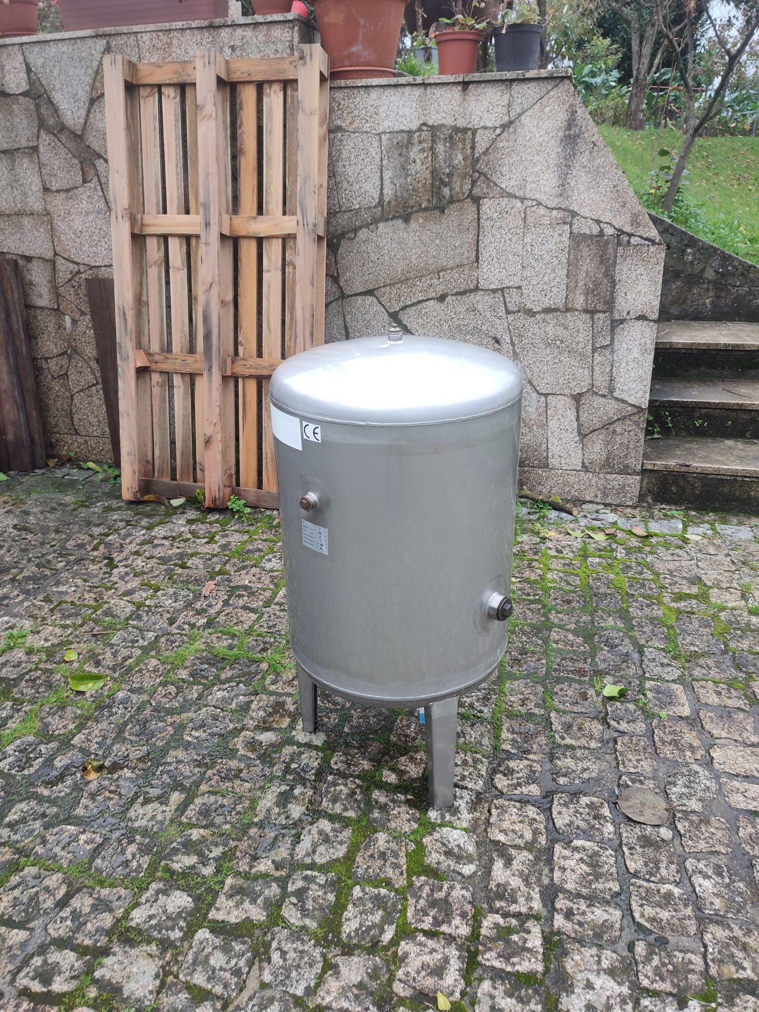 Depósito de inox 100lt