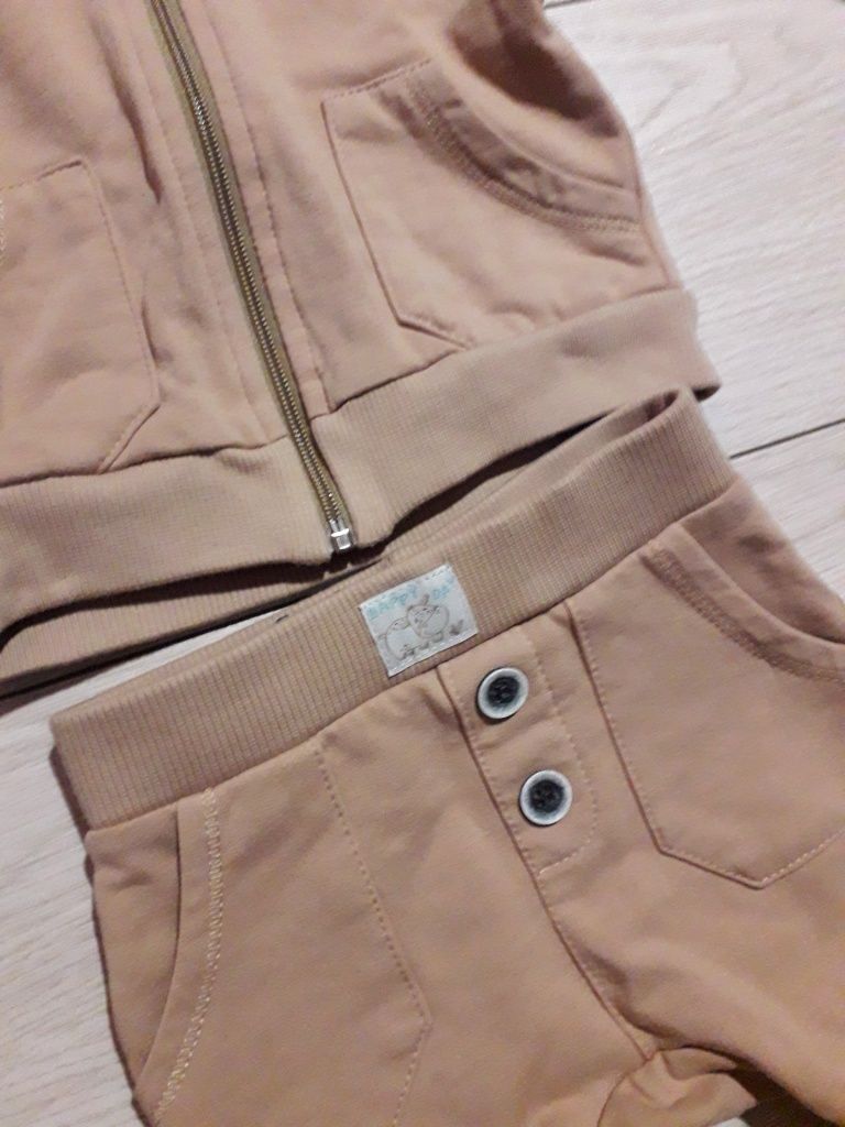 NINI bluza i spodnie- bawełna organiczna rozmiar 68 NOWY