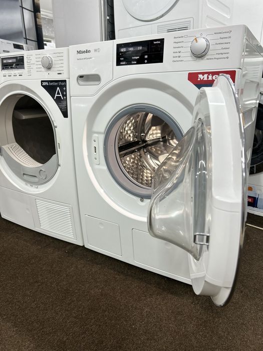 ПРЕМІУМ пральна машина сушильна машина MIELE УКР МЕНЮ ПАР PowerWash2.0