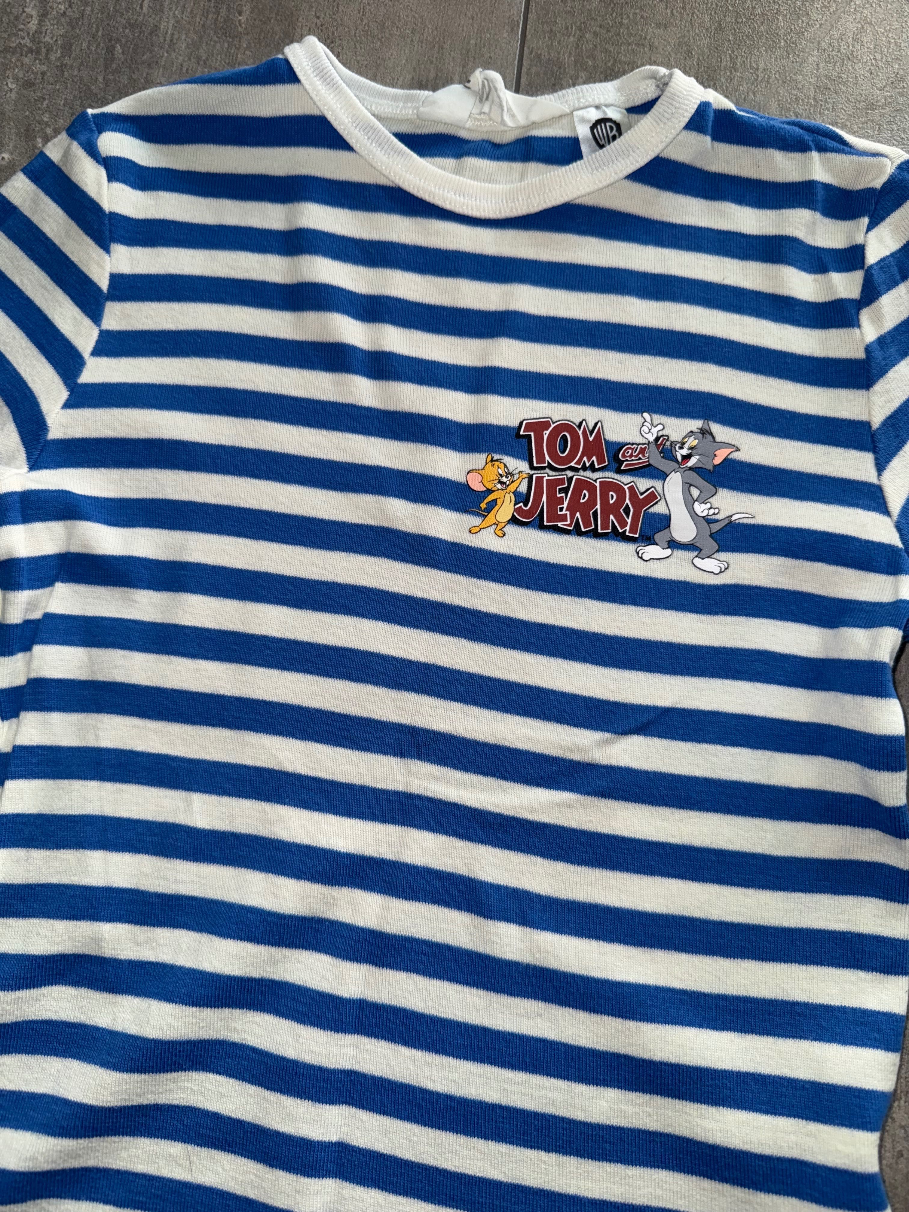 Bluzeczki 2szt. Longsleeve Tom&Jerry H&M roz.122/128