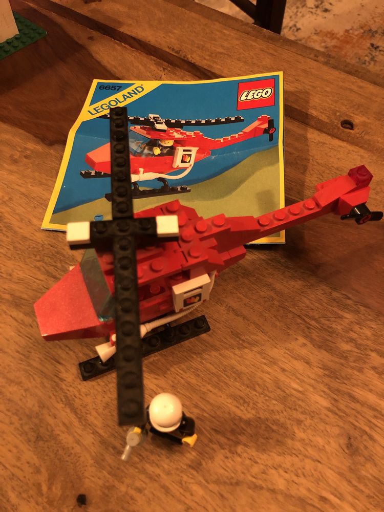 Lego Town 6657 Fire Patrol Copter