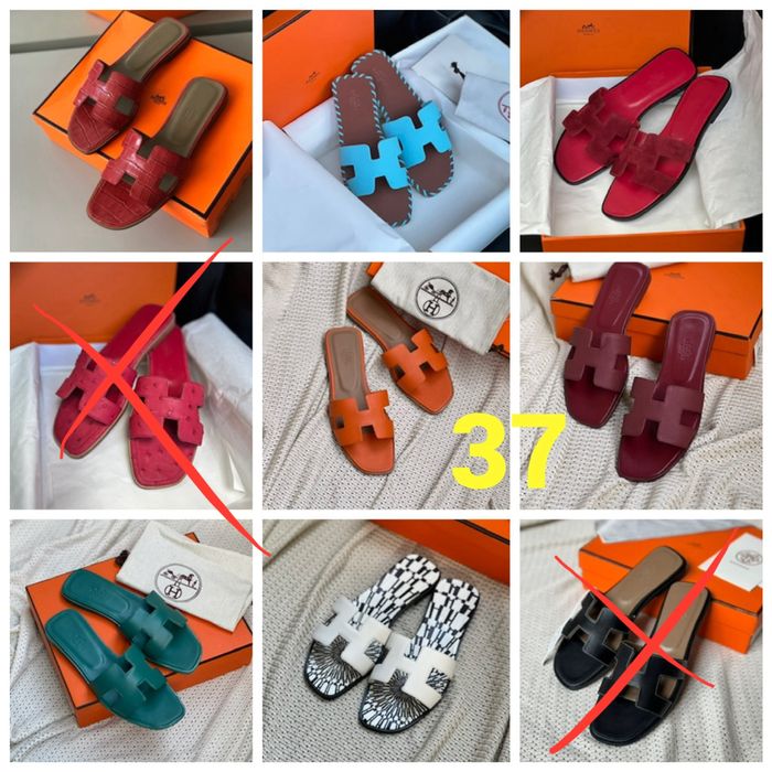 Шлепки шлепанцы Herme