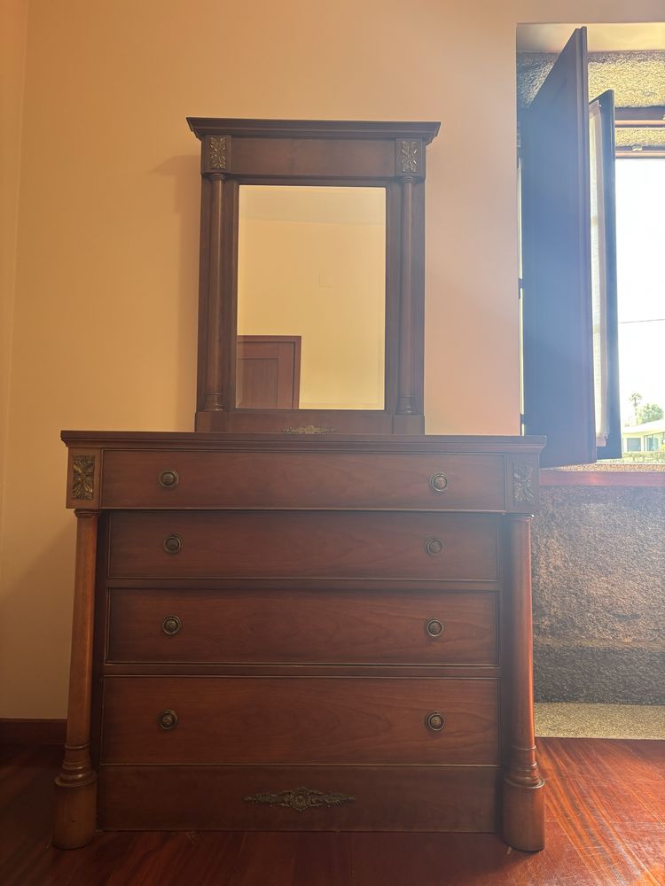 Quarto completo em cerejeira - Estilo inglês