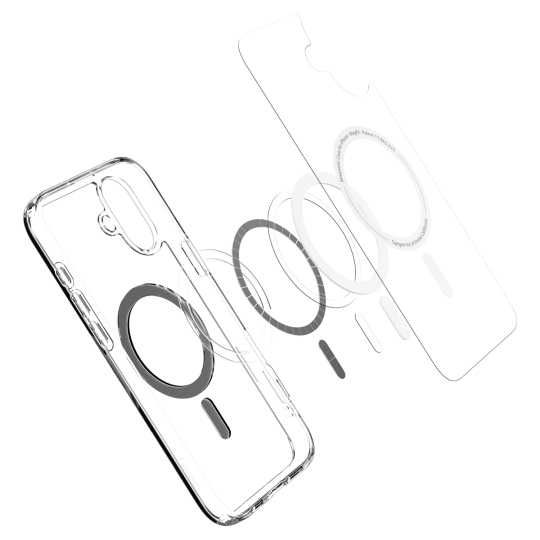 Etui SPIGEN Ultra Hybrid iPhone 16 6,1'' z MagSafe