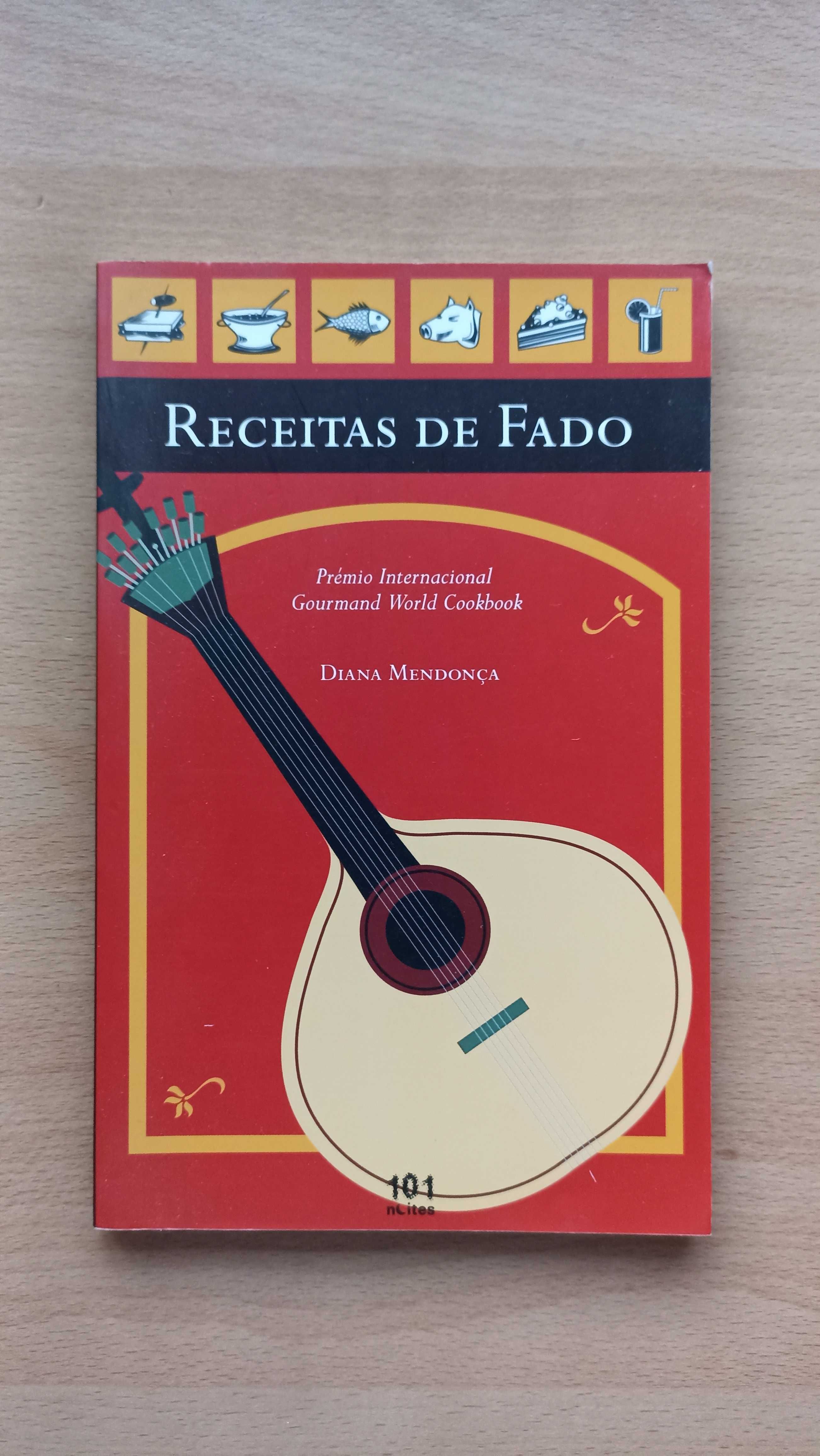 Livro "Receitas de Fado" de Diana Mendonça