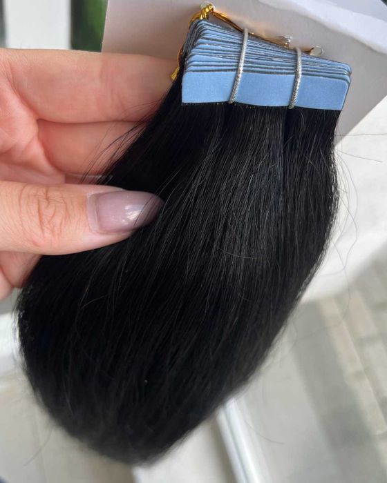 Tape On 57 cm 10 KANAPEK 20 taśm WŁOSY NATURALNE movito