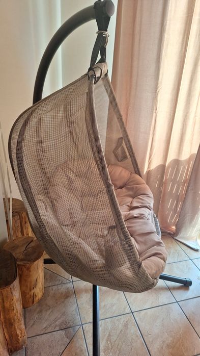 Fotel hustawka kokon dwuosobowy