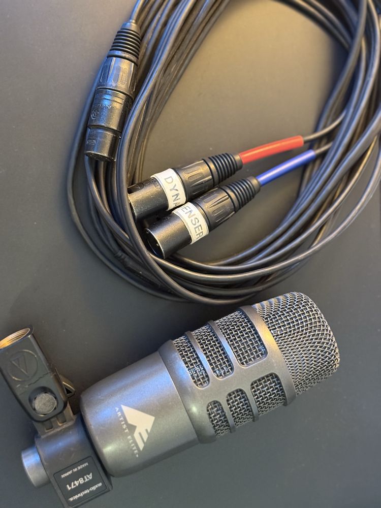 Audio technica AE2500 mikrofon do stopy dwumembranowy