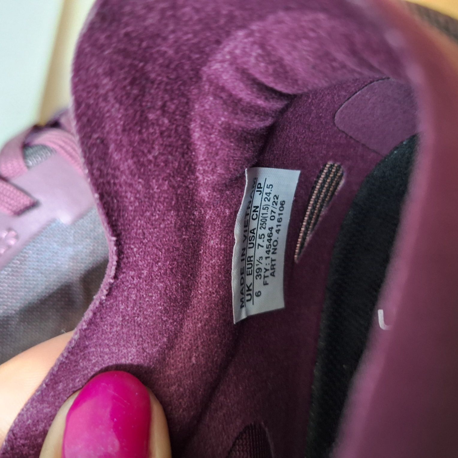 Buty Salomon Phantasm W damskie fioletowe