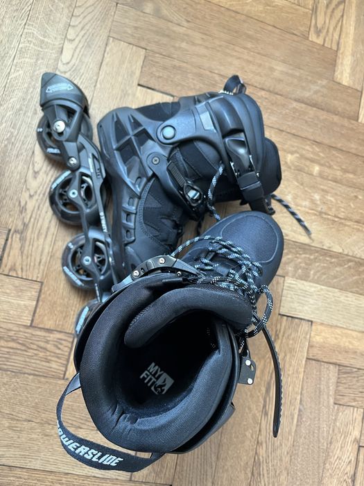 Rolki Powerslide Phuzion Black 80, Rozmiar 42 43 44