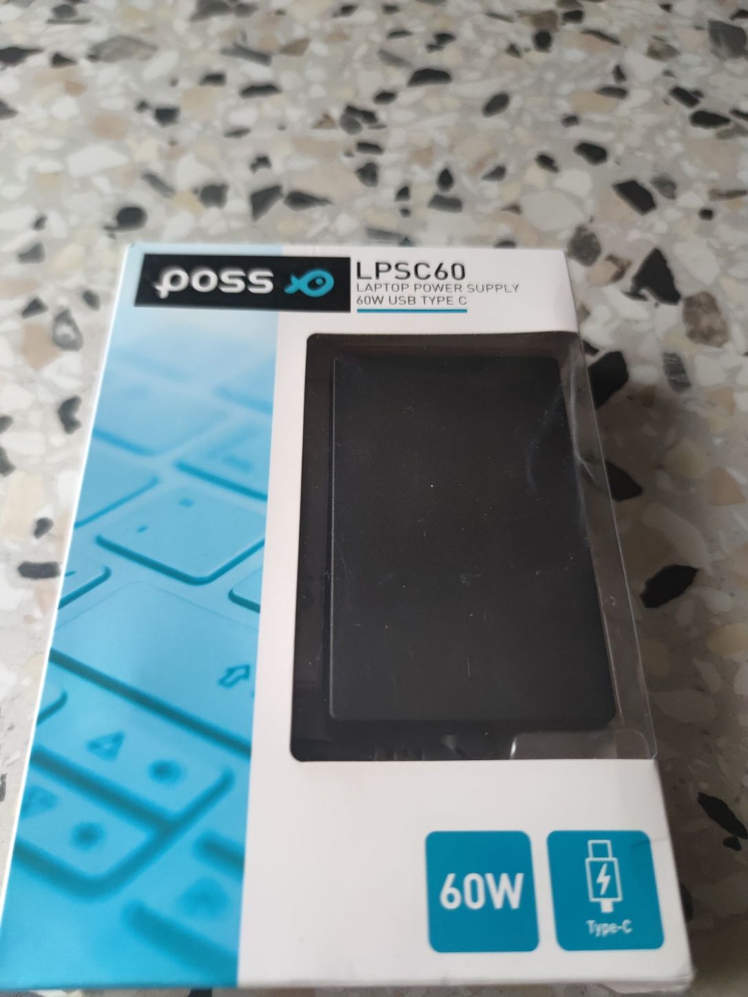 POSS LPSC60 60W USB C зарядний пристрій для ноутбука
