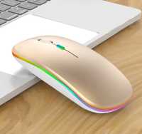 Беспроводная мышь Bluetooth c USB с подсветкой