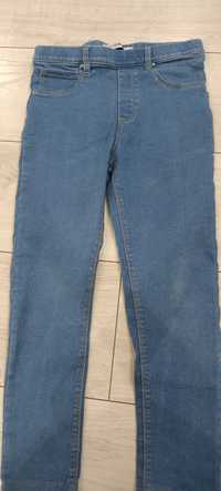 Spodnie jeansowe, leginsy