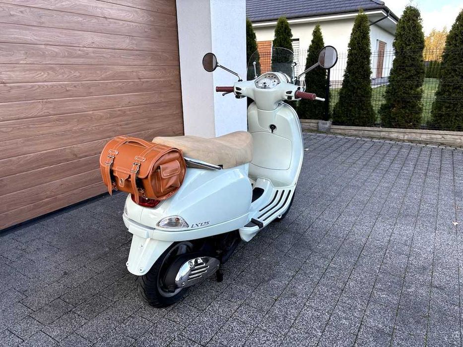Piekna Vespa LX 125 ++ Jedyna w PL ++ Pistacja ++ Dodatki ++ Kat.B