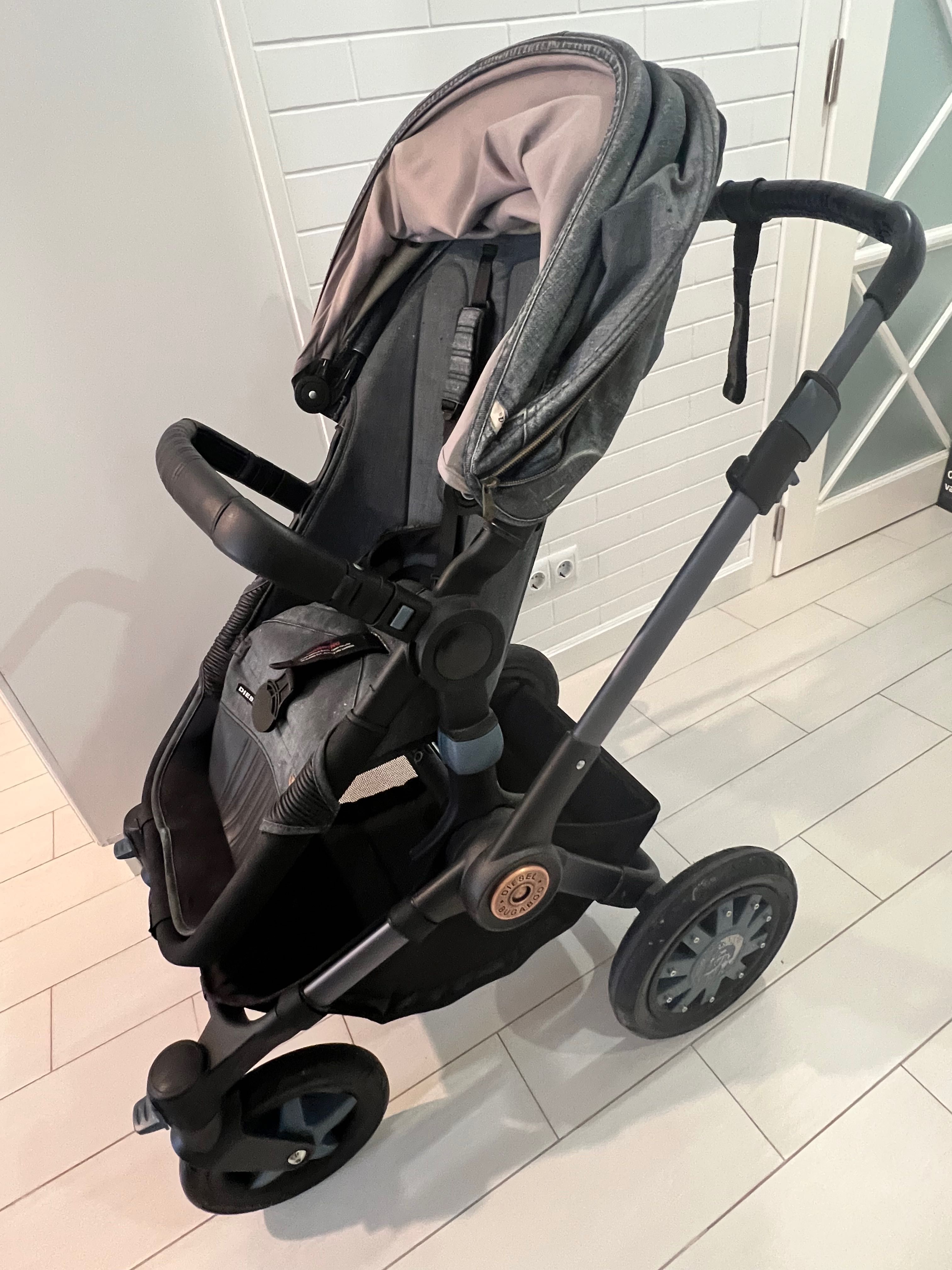 Коляска Bugaboo Buffalo Diesel 2 в 1 +кокон, комплектация аксессуарами