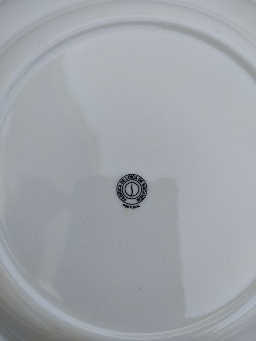 Pratos de louça Sacavém