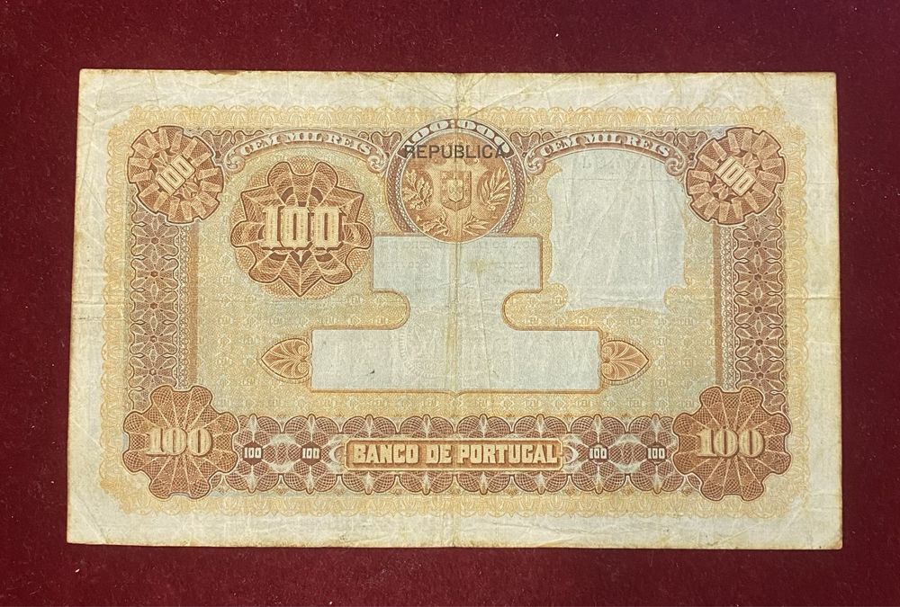 Nota 100 000 Reis Ch.2 1910