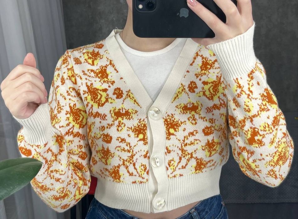 Укорочений кардиган